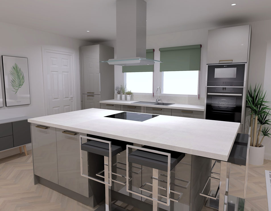 Fern Double Garage - Kitchen