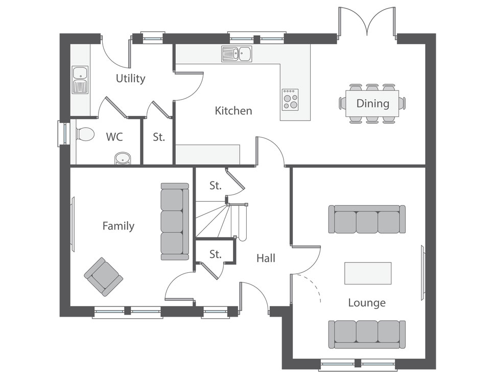 MacDuff Castle Gait, East Wemyss, Fife Easy Living Homes.